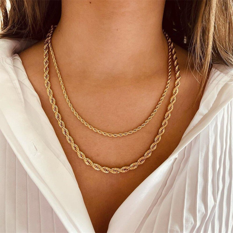 Alina - Rope Chain Halskette — designed to inspire your lifestyle. | Zilocom Offizielle Kollektion