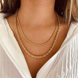 Alina - Rope Chain Halskette — designed to inspire your lifestyle. | Zilocom Offizielle Kollektion