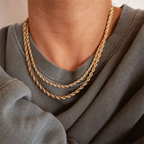 Alina - Rope Chain Halskette — designed to inspire your lifestyle. | Zilocom Offizielle Kollektion