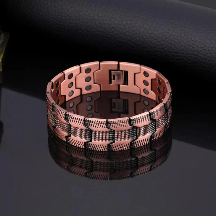 Adrian - Copper Magnetisch Armband — crafted für everyday quality. | Zilocom Offizielle Kollektion