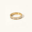 Alleria - Gold Diamond Ring — bringing Modern charm to your space. | Zilocom Offizielle Kollektion