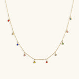 Colette - Gemstone Chain Halskette — bringing Modern charm to your space. | Zilocom Offizielle Kollektion
