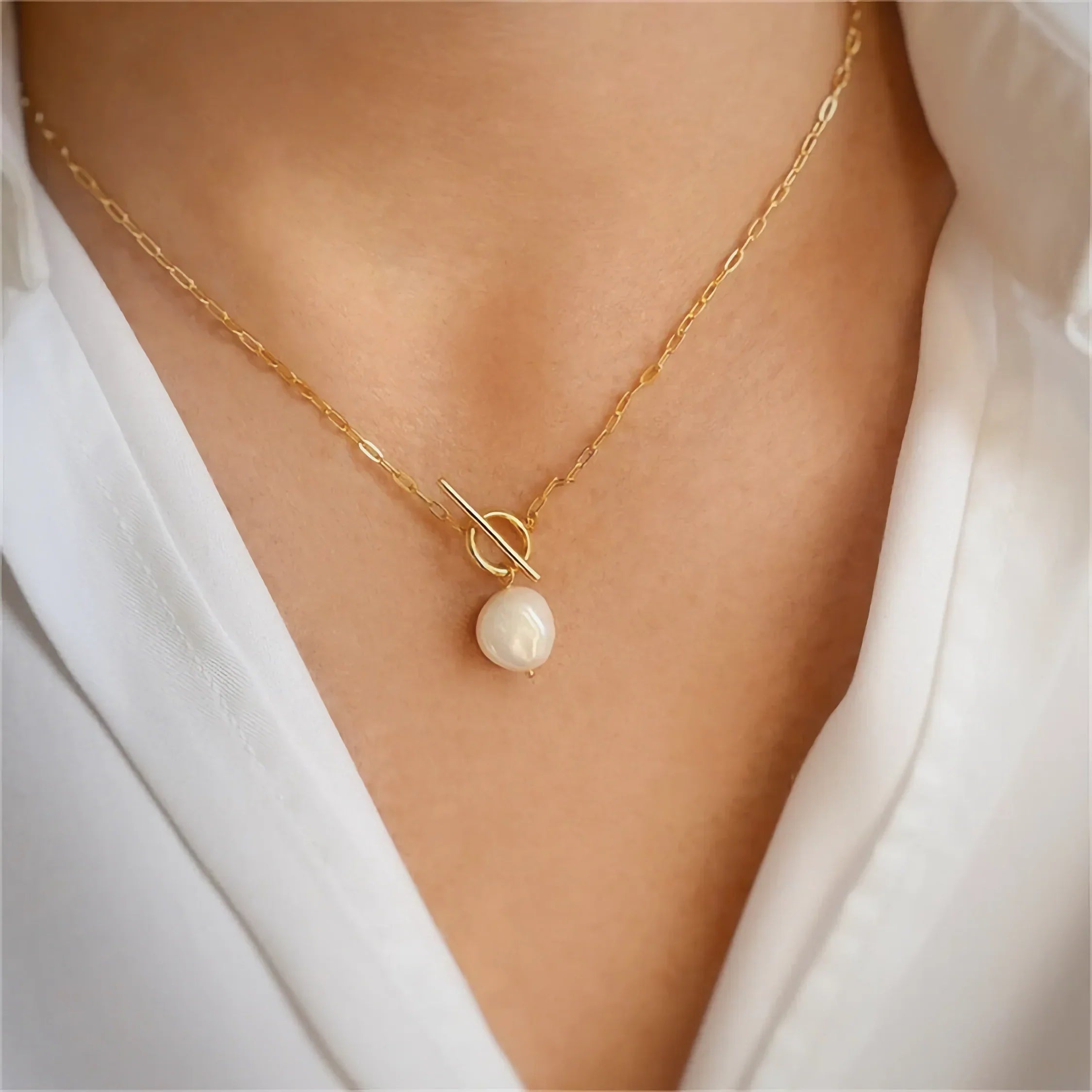 Gigi - Freshwater Pearl Halskette — made with care and attention to detail. | Zilocom Offizielle Kollektion