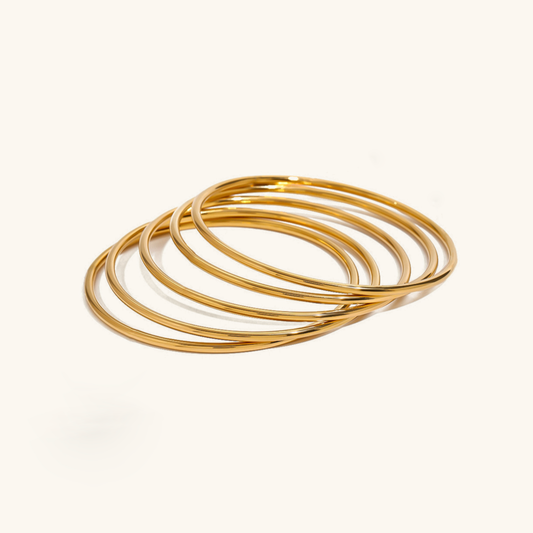 Ariana – Sleek Bangle Set — made with care and attention to detail. | Zilocom Offizielle Kollektion