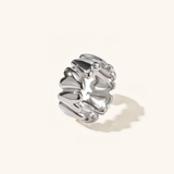 Cecilia - Sculpted Herz Ring — perfect für those who value comfort and Design. | Zilocom Offizielle Kollektion