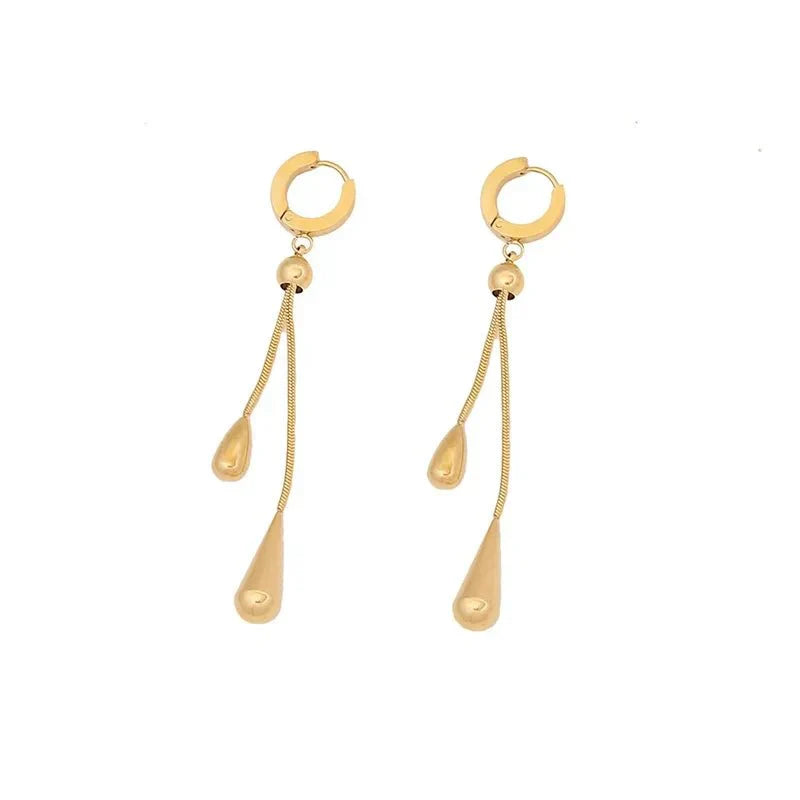 Ismara - Adjustable Pull Droplet Halskette & Ohrringe — designed to inspire your lifestyle. | Zilocom Offizielle Kollektion