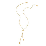 Ismara - Adjustable Pull Droplet Halskette & Ohrringe — designed to inspire your lifestyle. | Zilocom Offizielle Kollektion