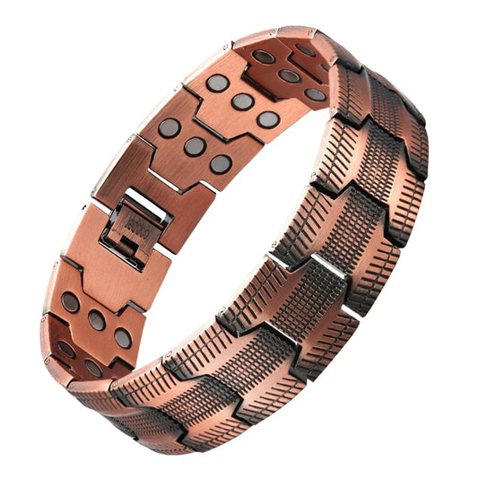 Adrian - Copper Magnetisch Armband — crafted für everyday quality. | Zilocom Offizielle Kollektion